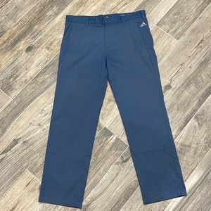 Adidas drifit navy golf slacks